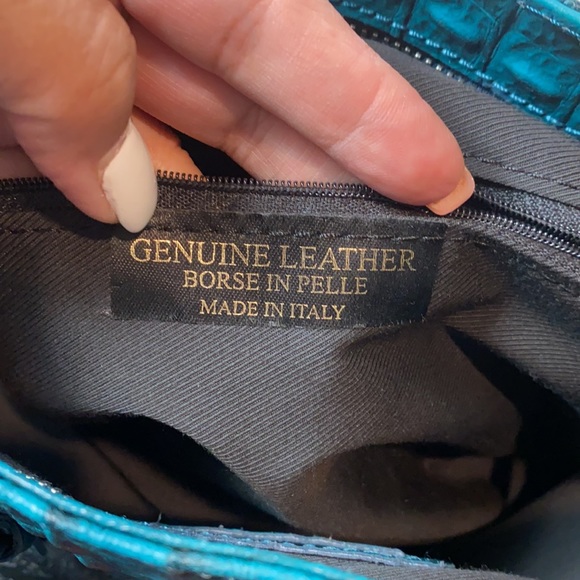 Genuine Leather purse made in Italy NWOT - Picture 7 of 10